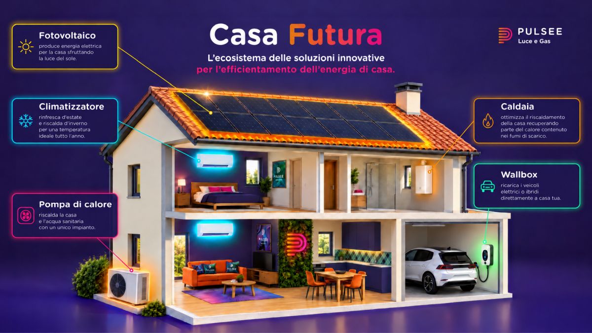 Pulsee accelera sull’autonomia energetica delle famiglie con “Casa Futura”