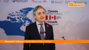 Italia-Canada, Cattaneo “Nuove opportunità di investimento”