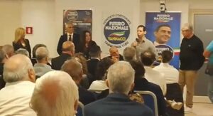 Tarquinia – Partecipazione al convegno di Futuro Nazionale: al centro sicurezza e degrado urbano