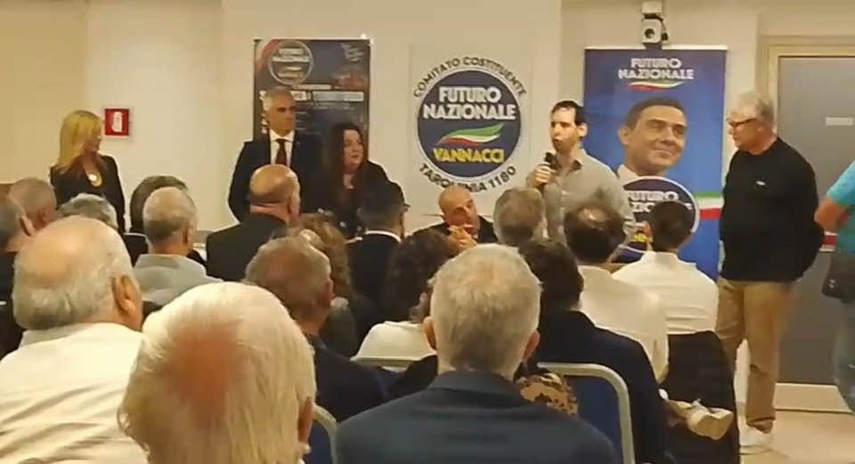 Tarquinia – Partecipazione al convegno di Futuro Nazionale: al centro sicurezza e degrado urbano