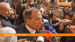 Sala “Non sono contrario a invio militari. Il 20% dei fermati non è di Milano”