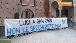 Stadio Milano, tifosi dell’Inter “Giù le mani da San Siro”