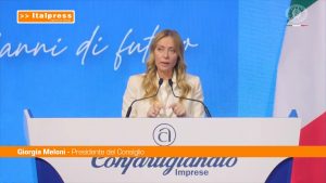 Meloni “Aiuteremo le imprese a diventare più forti e creare lavoro”