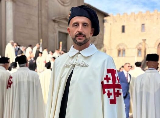 Viterbo – Valerio Putano Bisti nuovo cavaliere dell’Ordine Equestre del Santo Sepolcro di Gerusalemme