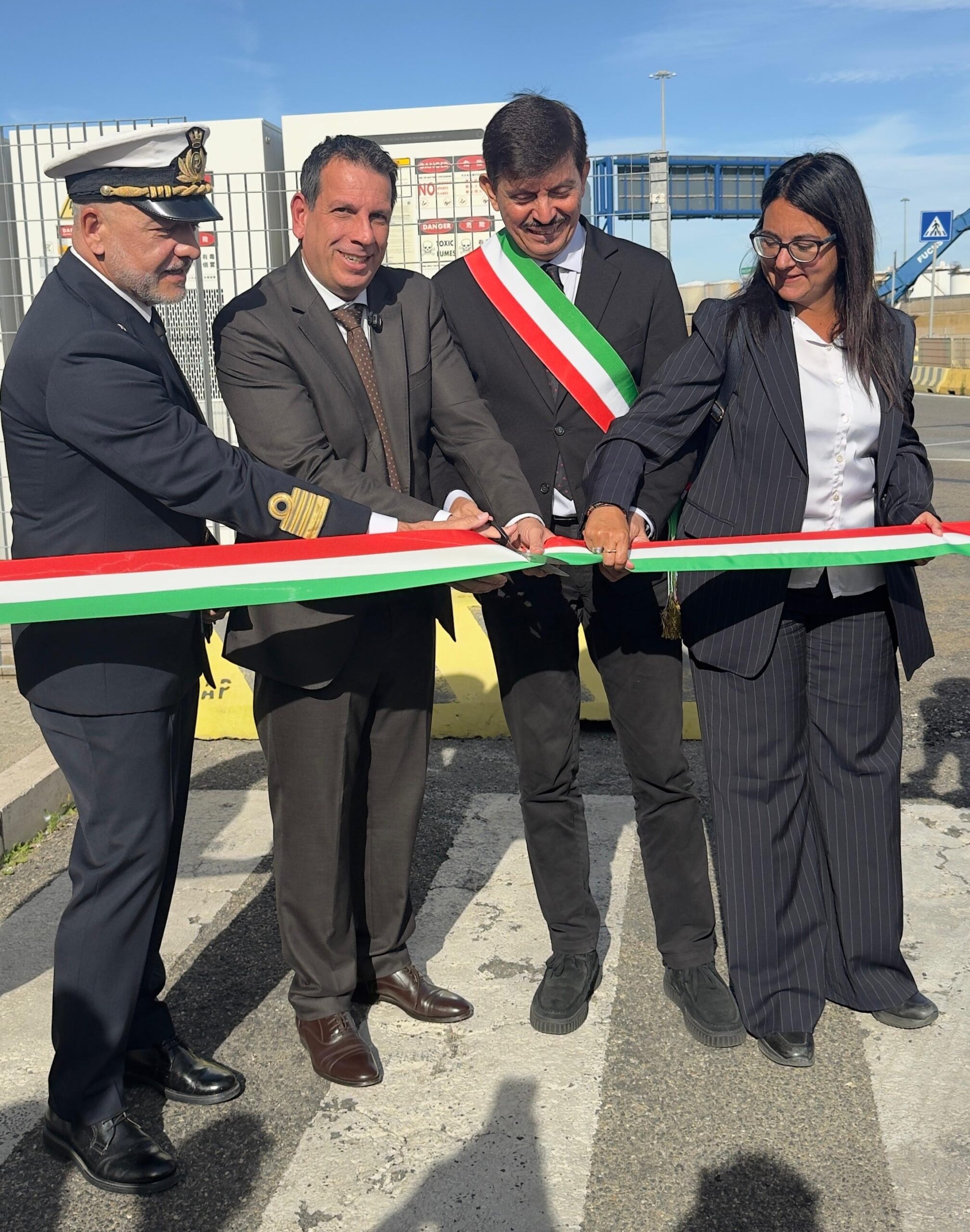 Green Ports, inaugurati a Civitavecchia gli impianti fotovoltaici e i sistemi di accumulo del Network portuale laziale