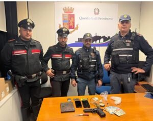 Boville Ernica: operazione congiunta di Polizia di Stato e Carabinieri contro lo spaccio. Un arresto, sequestrati droga e denaro