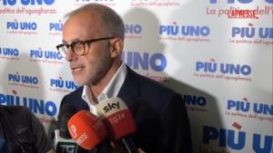 Ruffini presenta ‘Più Uno’ con Gabrielli: “Una casa nel centrosinistra per riconquistare gli astensionisti”