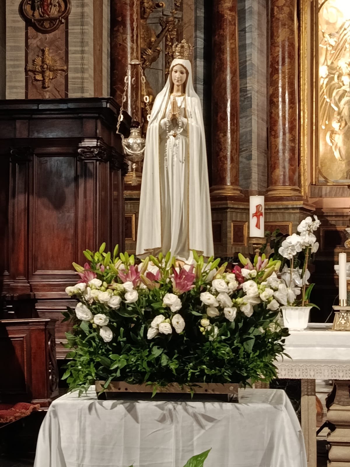 Viterbo – L’arrivo della Madonna di Fatima apre la Missione Parrocchiale di Villanova