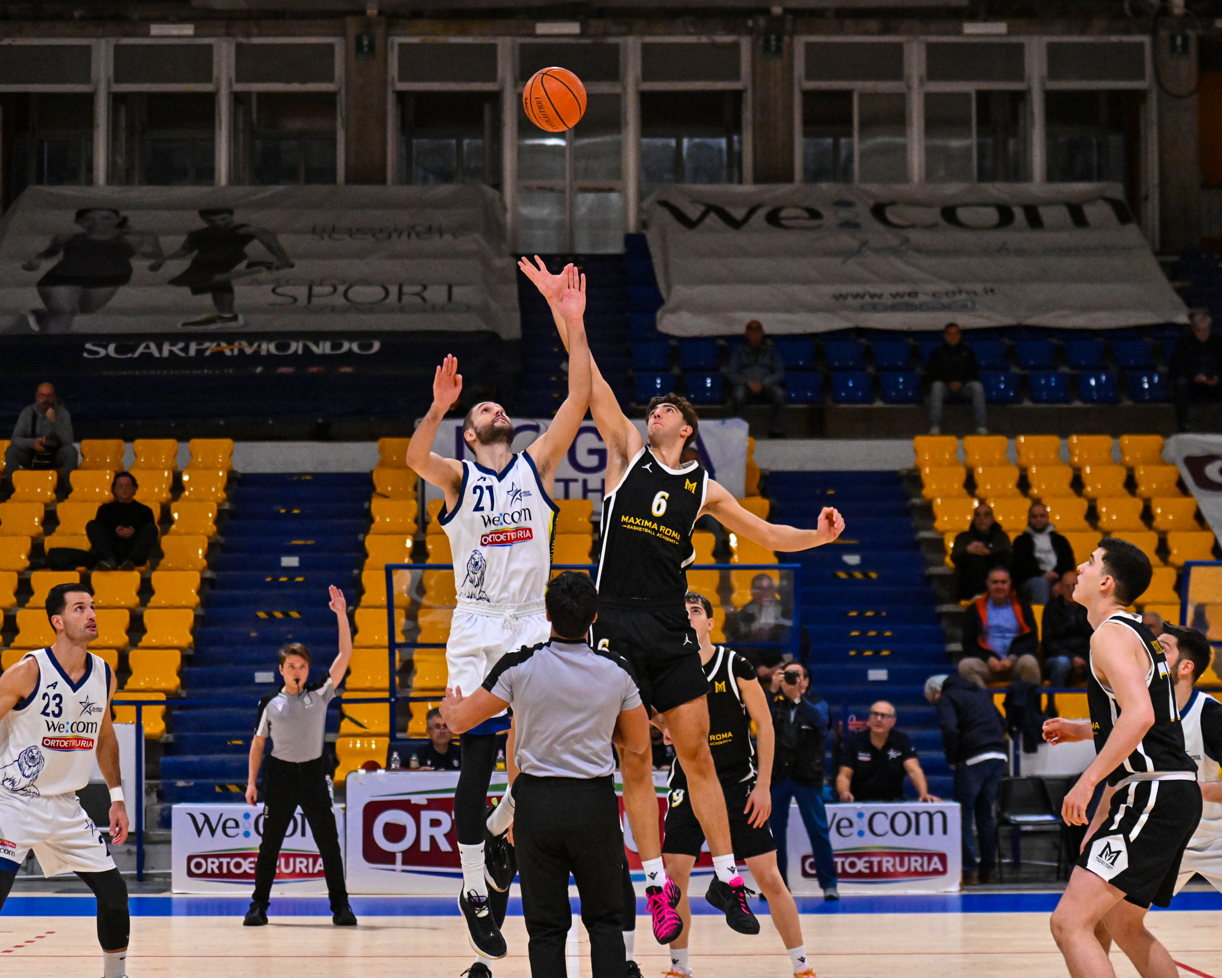 Basket, la WeCom-Ortoetruria travolge Maxima Roma Academy