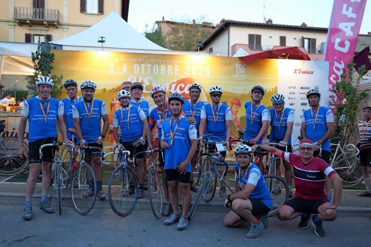 SuperEroica 2026, sulle strade bianche del Chianti: una squadra ha pedalato oltre ogni barriera