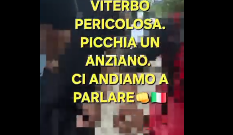 Allarme sicurezza in Viale Trento: 80enne aggredito, interviene l’influencer romano Simone Carabella