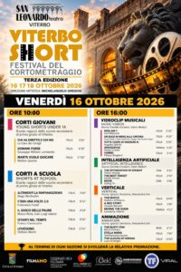 VITERBOshort, al via il Festival del Cortometraggio nella Città dei Papi