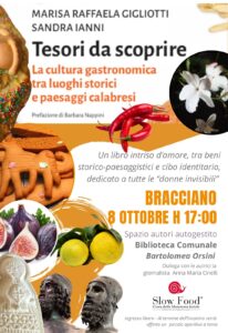 A Bracciano si parla di tradizione culinaria calabrese con il libro di Sandra Ianni