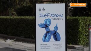 L’universo di Jeff Koons a Palermo con un tributo d’eccezione a Palazzo Reale
