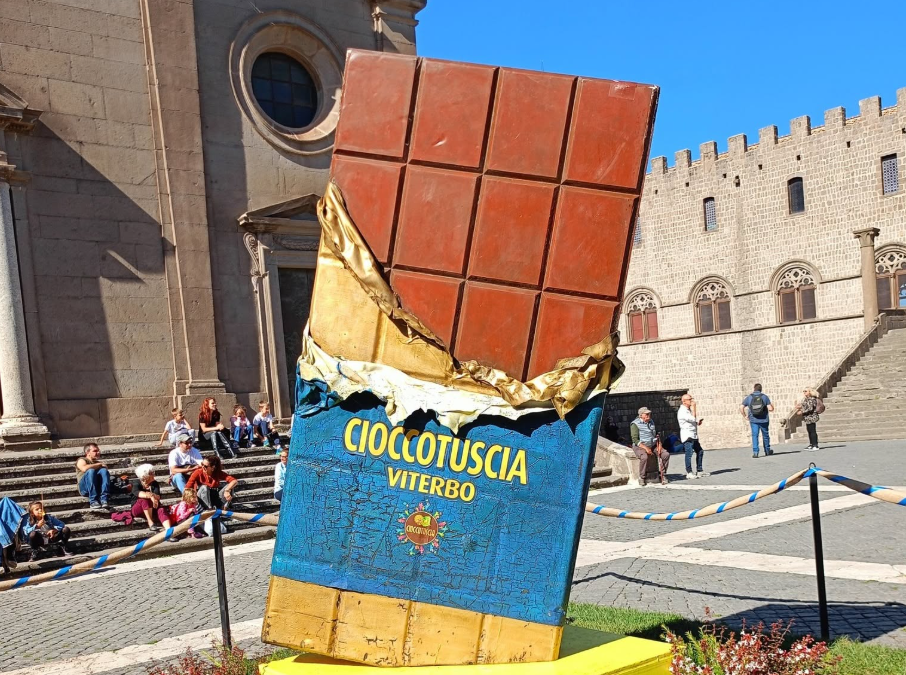CioccoTuscia ai nastri di partenza a Viterbo: due weekend di eventi nel centro storico. Tutte le modifiche alla viabilità