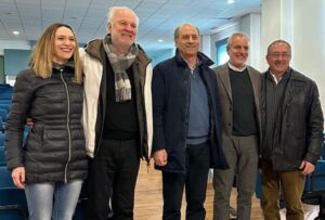 Viterbo celebra gli 80 anni della Federazione Italiana Pallavolo, testimonial Gianni Mascagna e Annamaria Centolani