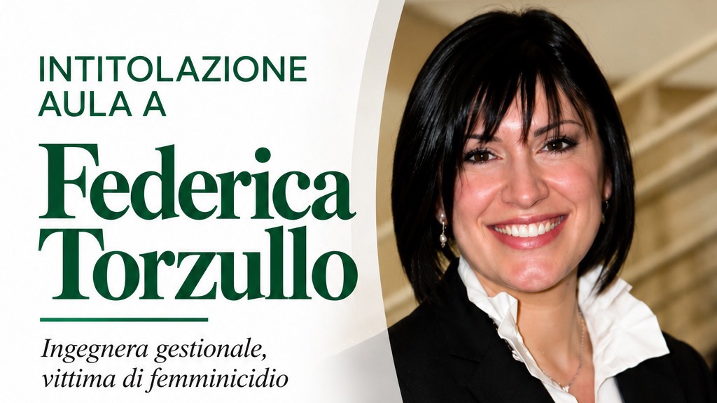 Roma – L’Università Tor Vergata intitola un’aula a Federica Torzullo: “Ingegnera gestionale e vittima di femminicidio”