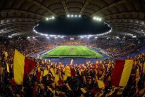 Incontro Roma-Slovan Bratislava, due arresti allo stadio