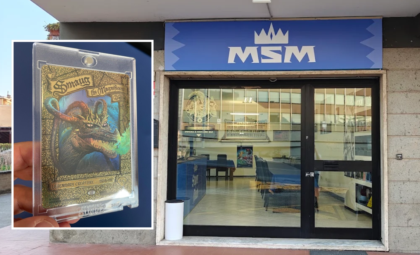 Viterbo – Trovata in un negozio la rarissima carta Magic di “Smaug Il Magnifico” da 30mila euro (FOTO)