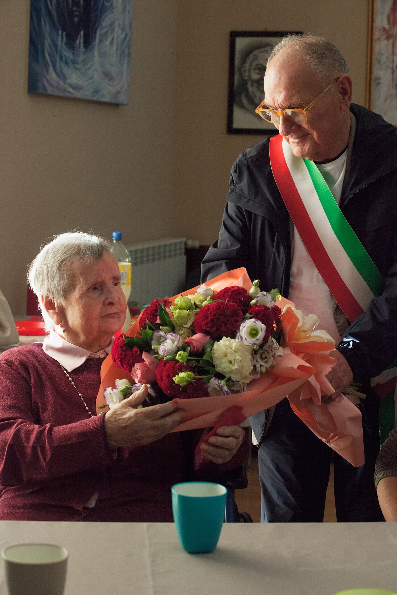 Nepi – Festa grande per i 100 anni di Domenica Giglietti, presente anche il sindaco Vita